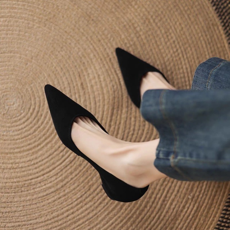 Womens Heels - 여름용 신상, 캐주얼한 디자인의 뾰족한 앞코