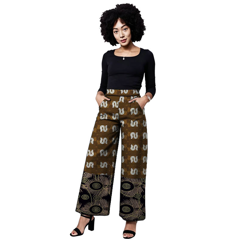 앙카라 의상 여성용 패치워크 바지 와이드 레그 팬츠 아 - Tailored Trouser Wide 리뷰 및 가격