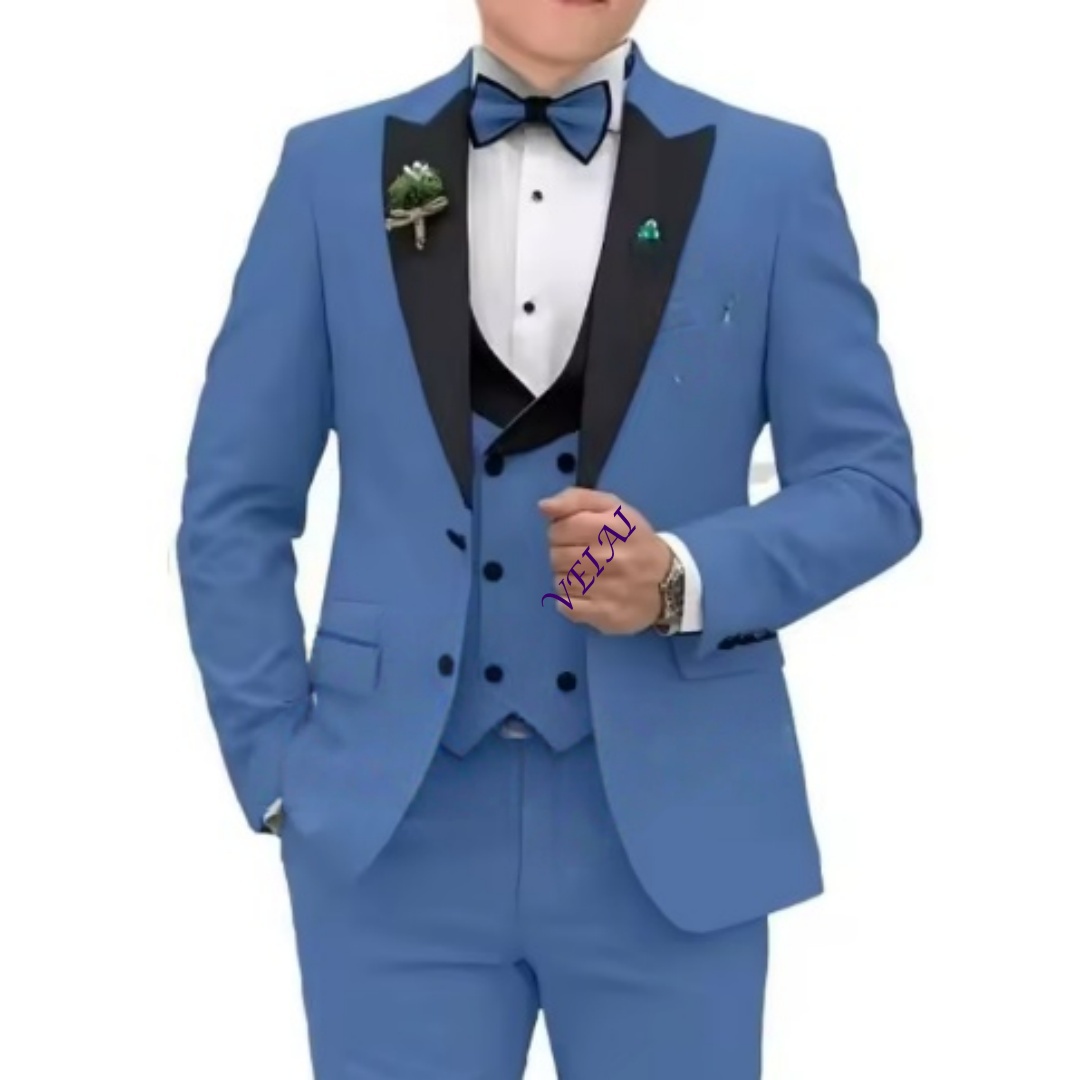 정장 스타일의 남아용 턱시도 3종 세트, 어린이용 블레 - Formal Dress 리뷰 및 가격
